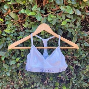 Calvin Klein Light Blue Bralette